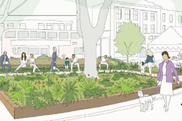 Work Set to Begin on Gingko Corner Project