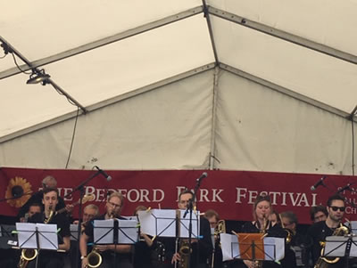 brass band at Green Days 