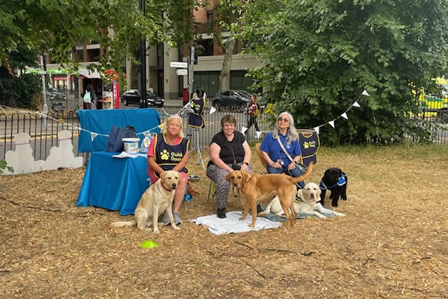 Tommy, Quincey and Upton in the front row