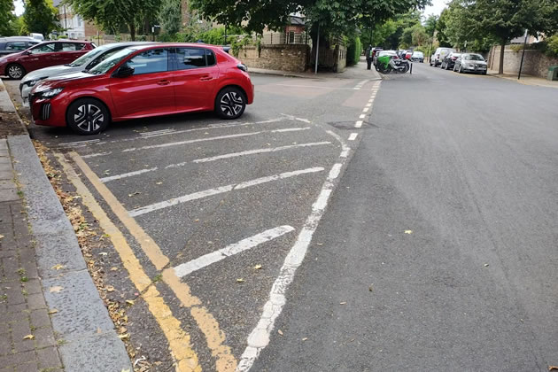 The proposed location of the buildout on Havard Road