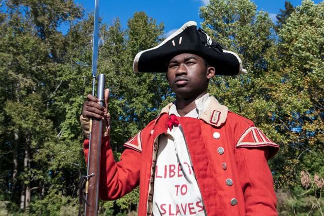 Erik Kirk reenactment - Liberty to Slaves 