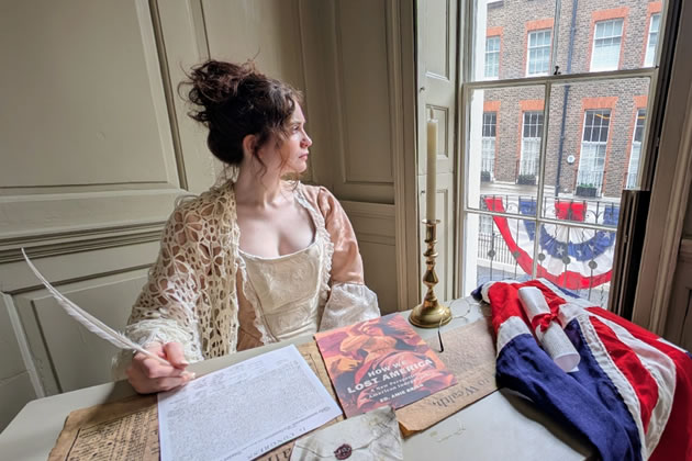 Picture taken at Benjamin Franklin House &copy; Lucinda MacPherson