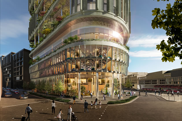 Holly House by junction with North Circular at Chiswick Roundabout