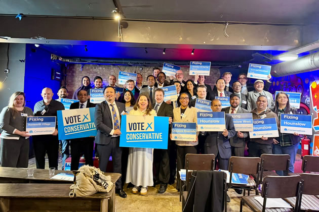Conservative Councillors and Candidates from across Hounslow