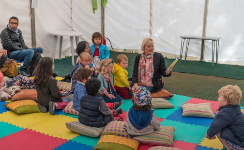 children's storytelling event