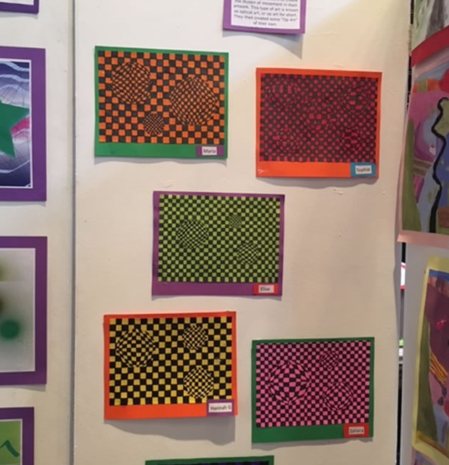 optical illusion art 