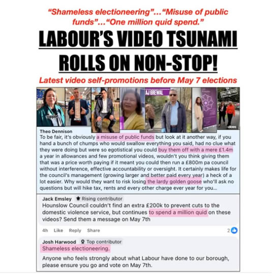 Labour’s video tsunami
