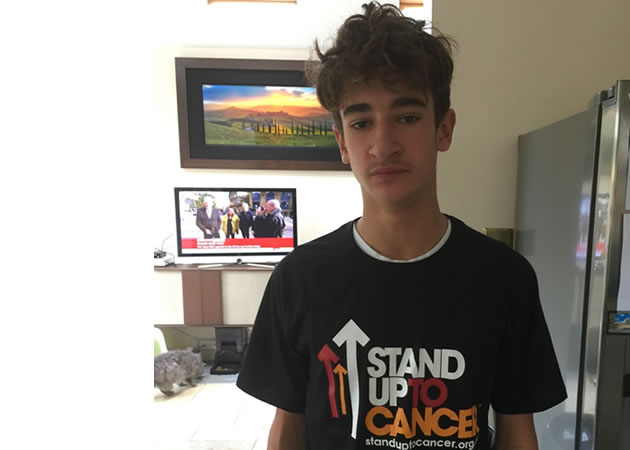 Local volunteer Leonardo Tafuro