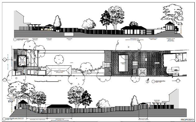 Drawings of plans submitted to Hounslow Council