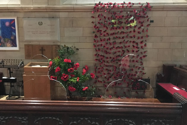 poppe remembrance panel at st nicks 