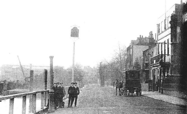 The Red Lion Inn closed in 1913