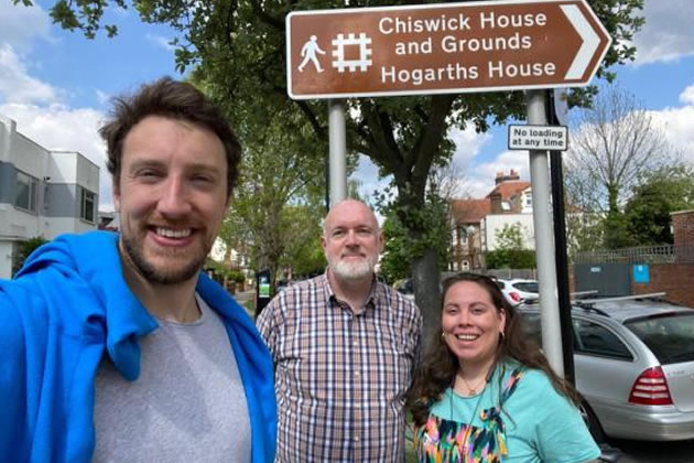 With fellow Riverside Conservative Candidates Seb Wallace and Peter Thompson