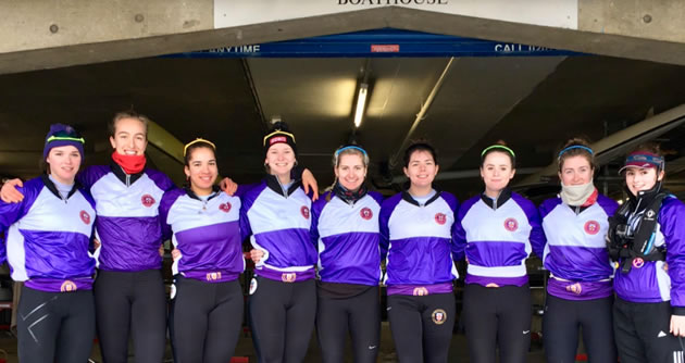 university boat rowing crew 