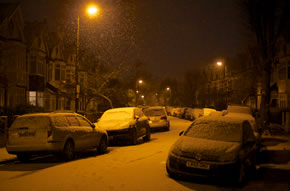 Ian Wylie took this picture early in the morning 