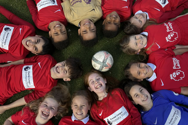 Yr 3 and 4 Boys and Girls Borough Football champions 