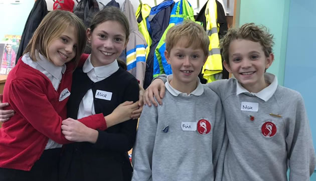 strand school pupils on maths team 