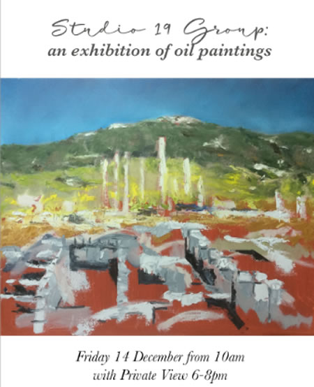 poster of studiio 19 art exhibition 