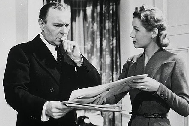 Ralph Richard and Margaret Leighton in the 1952 film version of the play. Picture: Facebook