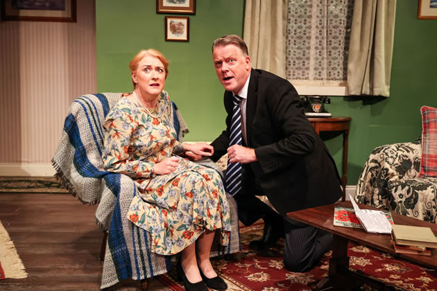 Bridget Lambert and Sam Ellis in Home at Seven