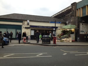  Turnham Green Tube Station entrance 