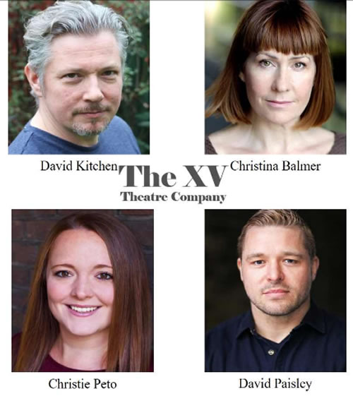 image of four members of the theatre group