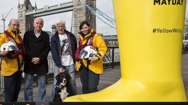 giant wellington to raise funds for rnli 