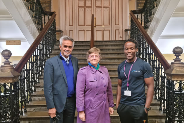 Turnham Green ward councillors at Ealing Town Hall 