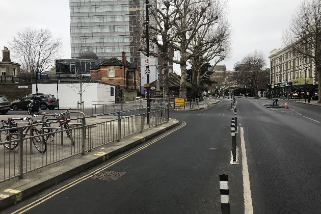 The junction at Weltje Road is a collision blackspot for cyclists. 