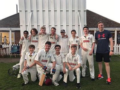 under fifteens cricket team 