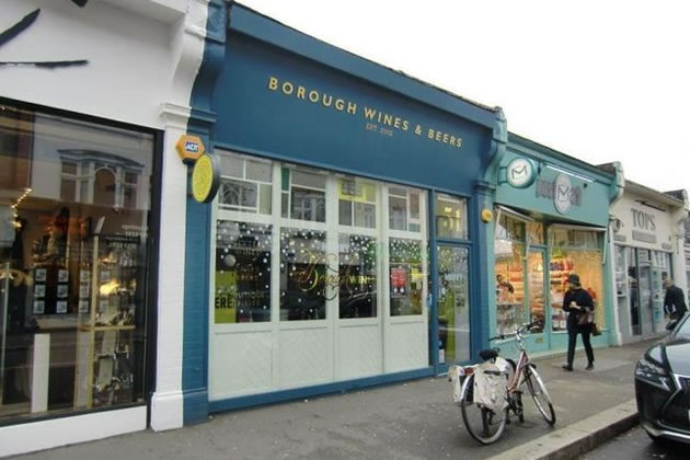 Former Borough Wines premises on Turnham Green Terrace 