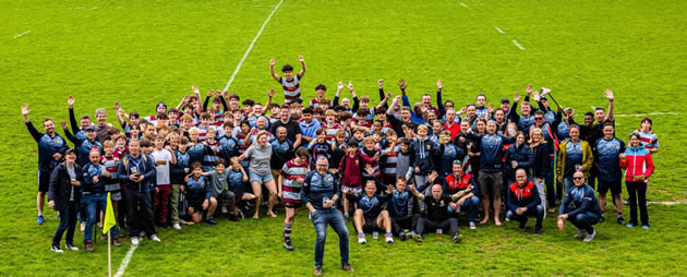 Chiswick Rugby Juniors on tour