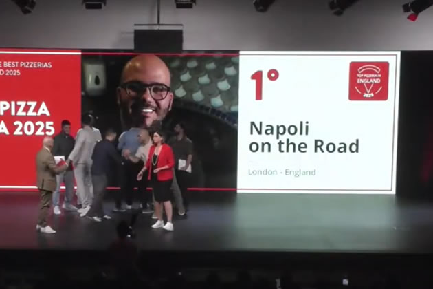 The moment the Chiswick restaurant's win was announced.