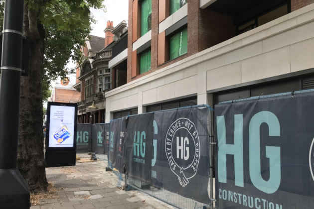 The retail unit under Empire House next to the Old Packhorse